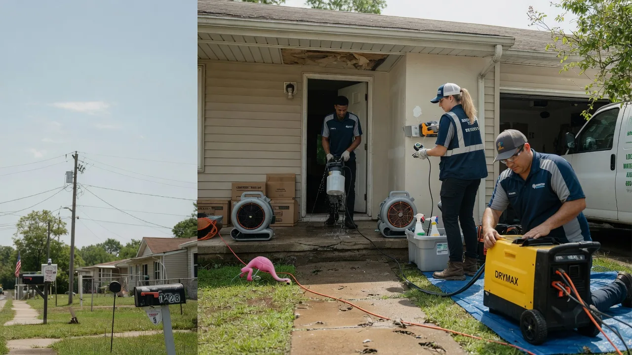 Storm Damage Water Removal in Martin, TN near me